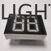 Ultra Bright Red Common Anode 20mm ขาว 2 ตัว 7 ภาค LED Display