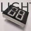 จอแสดงไฟ LED แอนโด้ทั่วไป สีแดง 20 มม สีขาว 2 หลัก 7 ภาค
