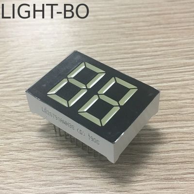 ราคาดี จอแสดงผล LED 7 ส่วน 2 หลัก สีขาว ขนาด 20 มม. สำหรับเครื่องทำน้ำอุ่นดิจิทัล ออนไลน์