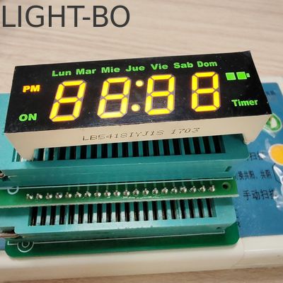 ราคาดี สีเหลือง/สีเขียว 4 หลัก 7 ภาค LED Display สําหรับการควบคุมเวลา ออนไลน์
