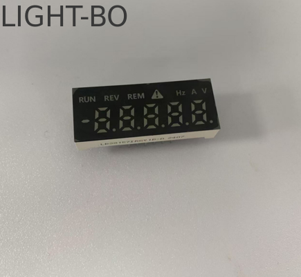ราคาดี ปรับแต่งสีแดง/สีเขียวบริสุทธิ์/สีเหลือง 5 หลัก LED Display 7 เซ็กเมนต์ Common anode สําหรับเครื่องแปลงความถี่ ออนไลน์