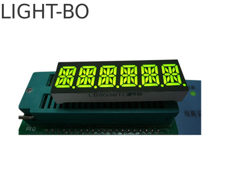 ราคาดี การแสดงไฟ LED ขนาด 6 หลัก 14 เซ็กต์ สําหรับแผ่นเครื่องมือ ออนไลน์