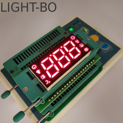 ราคาดี สีแดง 3 หลัก คาโทดทั่วไป 7 ภาคจอ LED สําหรับเครื่องควบคุมตู้เย็น ออนไลน์
