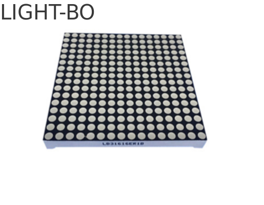 ราคาดี จอแสดงผล LED แบบเมทริกซ์ 3 มม. สีแดงสดใสพิเศษ 16 x 16 แถวแคโทด คอลัมน์แอโนด สำหรับหน้าจอแสดงผล ออนไลน์