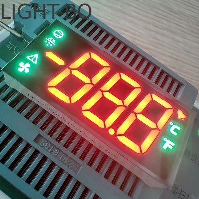 ราคาดี จอแสดงผล LED 7 ส่วน 3 หลัก, 0.67 นิ้ว (17 มม.), สองสี (แดงสว่างพิเศษ/เขียวบริสุทธิ์), ขั้วร่วมสำหรับใช้ในบ้าน ออนไลน์