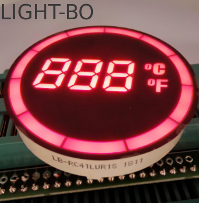 ราคาดี เครื่องควบคุมอุณหภูมิ LED 7 ภาคแบบกลม Anode Common ออนไลน์