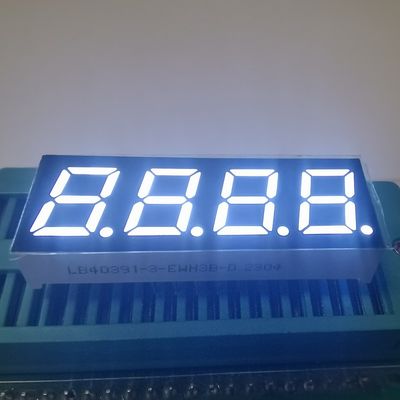 ราคาดี Ultra bright white 4 Digit 7 Segment LED Display 0.39inch Common Anode for instrument panel ออนไลน์
