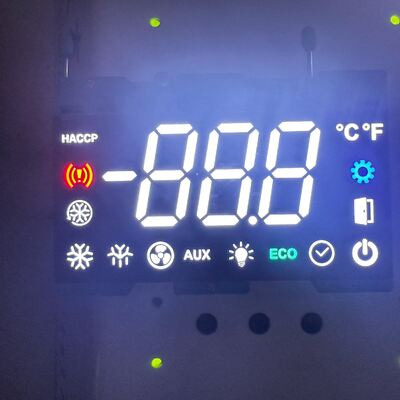 จอ LED ขนาด 3 หลัก 7 ภาค สําหรับเครื่องควบคุมอุณหภูมิห้องเย็น