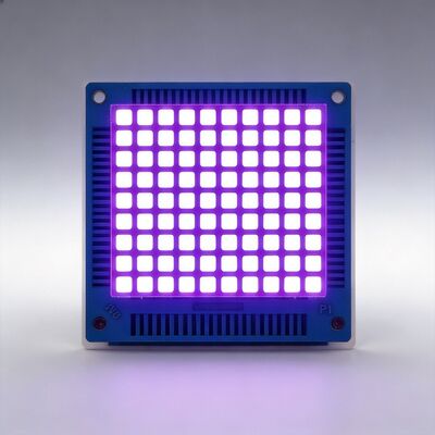 จอ LED เมทริกซ์จุดสี่เหลี่ยม 8x8 สีม่วงสว่างพิเศษสำหรับลิฟต์