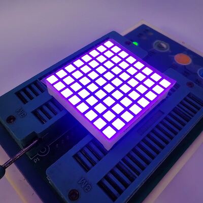 จอ LED สีม่วง 8 × 8 ดอท แมทริกซ์ ความเห็นสูง สําหรับตัวชี้สัญญาณลิฟท์
