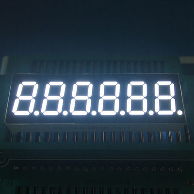 สีแดงสดใสสูง 7 ช่อง LED Display 6 หลัก 9.2 มม คาโทดทั่วไปสําหรับ Digital Countdown Timer