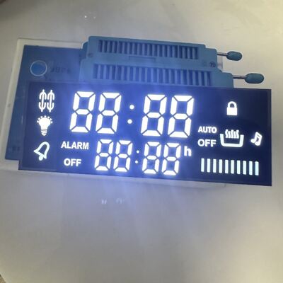 โมดูลจอแสดงผล LED 7 ส่วนสีขาวสว่างพิเศษแบบกำหนดเองสำหรับแผงควบคุมเตาแก๊ส