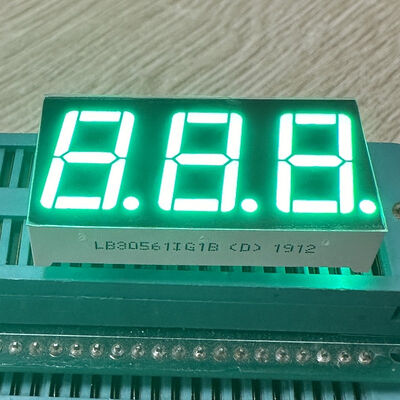 ราคาดี จอ LED คาโทดทั่วไป Ultra Bright White Grey Surface 7 Segment 3digit 14.2mm สําหรับเครื่องควบคุมอุณหภูมิ ออนไลน์