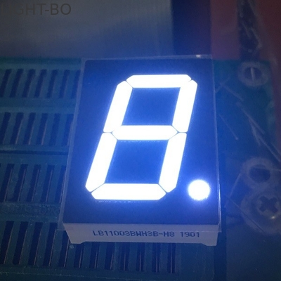 ราคาดี จอแสดงผล LED เจ็ดหลักเดียวเซกเมนต์สีขาวขนาด 1 นิ้วสำหรับตัวแสดงตัวเลขดิจิตอล ออนไลน์