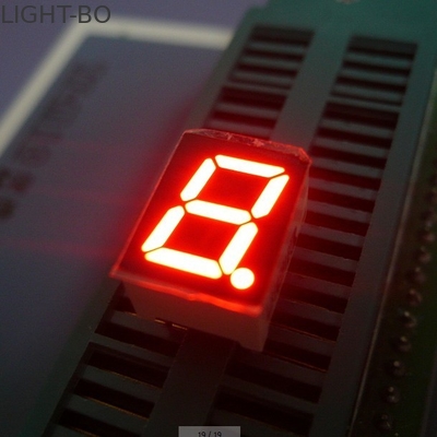ราคาดี จอแสดงผลหลักเดียว 7 ส่วนจอแสดงผล LED ขั้วบวกทั่วไปแสงอัลตร้าสีแดง 14.2 มม. ความสูงอายุการใช้งานยาวนาน ออนไลน์