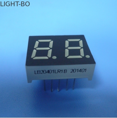 ราคาดี ความสว่างสูงสองหลัก 7 ส่วนแสดงตัวเลข Led 0.36 นิ้วมีหลายสี ออนไลน์