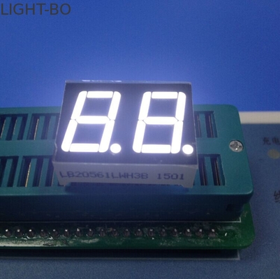 Easy Assembly 2 หลัก 7 ส่วนจอแสดงผล LED, เซเว่นเซกเมนต์จอแสดงผล Led Ultra Bright White