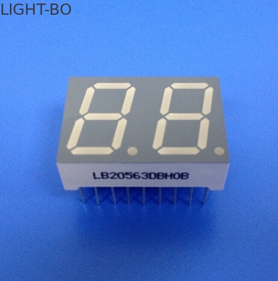 เป็นไปตามข้อกำหนด RoHS 2 หลัก 7 ส่วนจอแสดงผล LED Common Anode Ultra Bright ประกอบง่าย