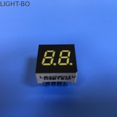 Anti Moisture Two Digit Seven Segment แสดงสีต่างๆสำหรับตัวบ่งชี้นาฬิกาดิจิตอล