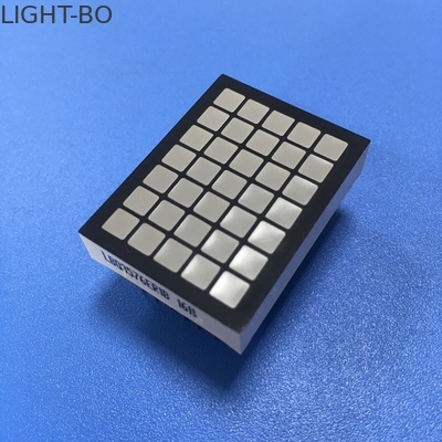LED ที่มีเสถียรภาพ 5x7 Dot Matrix LED Display 1.26 '' ตัวบ่งชี้ตำแหน่งลิฟต์ประกอบง่าย