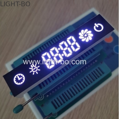 โมดูลจอ LED สีฟ้า/เขียว/แดง 7 ภาค สําหรับสวิทช์ควบคุมเครื่องครัว