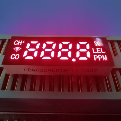 ราคาดี โมดูลจอแสดงผล LED 7 ส่วน สีแดงสว่างพิเศษ ขั้วบวกทั่วไป ขนาด 28*10*5 มม. สำหรับเครื่องตรวจจับก๊าซอันตราย ออนไลน์