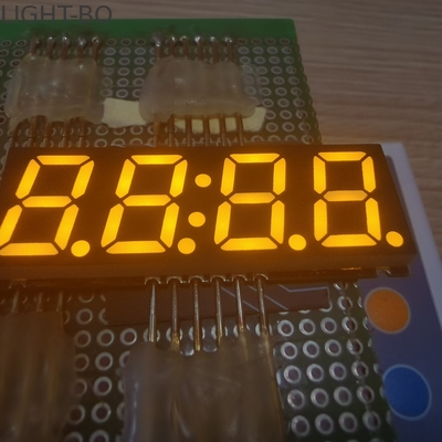 ไฟแสดงการตั้งเวลา 0.56 นิ้ว 4 หลัก SMD จอแสดงผล LED แคโทดทั่วไป
