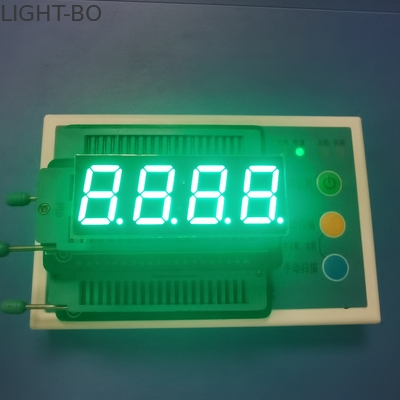 ราคาดี สีเขียวบริสุทธิ์ 0.56 นิ้ว 4 หลัก 7 ส่วนจอแสดงผล LED แคโทดทั่วไปสำหรับแผงหน้าปัด ออนไลน์