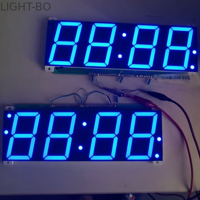 จอแสดงผล LED ขนาด 2.5 นิ้วแบบเซเว่นเซกเมนต์ 20mA สำหรับบอร์ดนาฬิกา