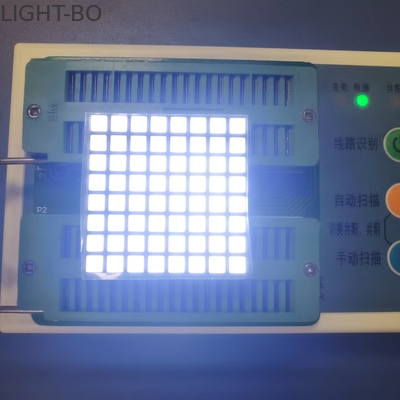 แถวแอโนด 3 มม. 8 * 8 ดอทเมทริกซ์จอแสดงผล LED สำหรับการเคลื่อนย้ายสัญญาณ