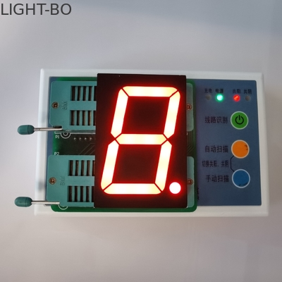 ราคาดี 7 ส่วน 1.8in 80mW 635nm 35mcd จอแสดงผล LED แบบตัวเลขเดียว ออนไลน์