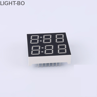 Dual Line 7 Segment LED Display แคโทดทั่วไป 3 หลัก 0.39 นิ้ว