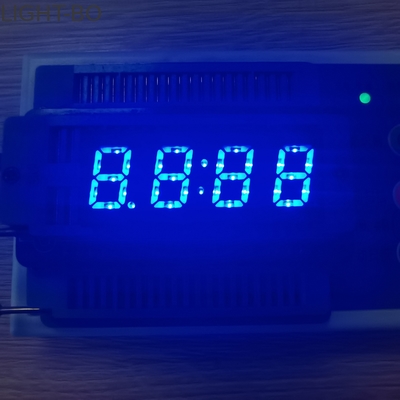 ราคาดี 20mA 0.4 นิ้ว 7 ส่วนจอแสดงผล LED SMD โคมไฟลูกปัดสี่หลัก ออนไลน์