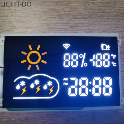 ROHS 80mcd 7 Segment LED Display สำหรับโมดูลพยากรณ์อากาศ