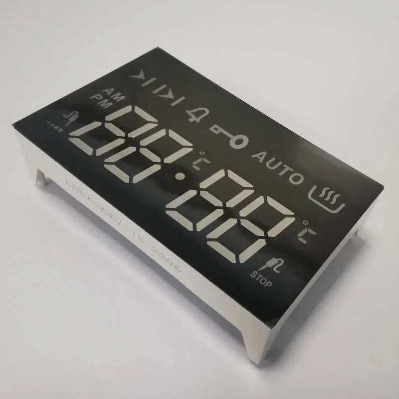 Ultra Amber LED Display 7 Segment 4 Digit Common Cathode สําหรับ 4 คีย์ทัช 1