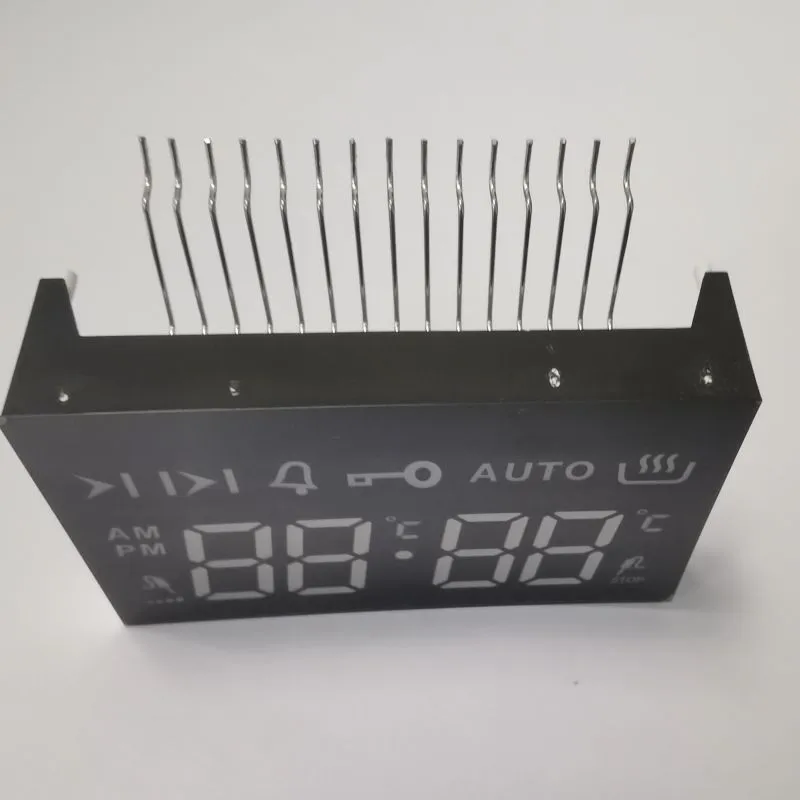 Ultra Amber LED Display 7 Segment 4 Digit Common Cathode สําหรับ 4 คีย์ทัช 3