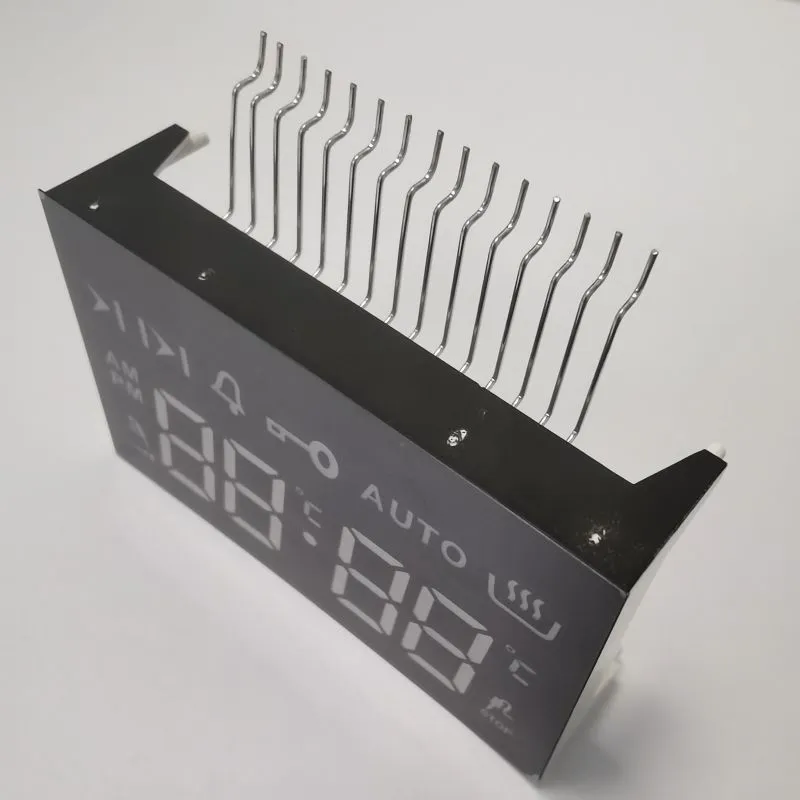 Ultra Amber LED Display 7 Segment 4 Digit Common Cathode สําหรับ 4 คีย์ทัช 4