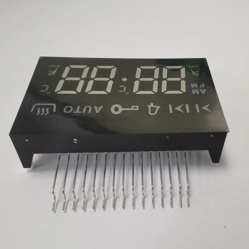 Ultra Amber LED Display 7 Segment 4 Digit Common Cathode สําหรับ 4 คีย์ทัช 6