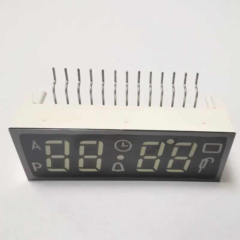 Ultra White 7 Segment Common Cathode LED Display 4 หลักสําหรับเครื่องกําหนดเวลาเตาอบที่ติดตั้ง 1