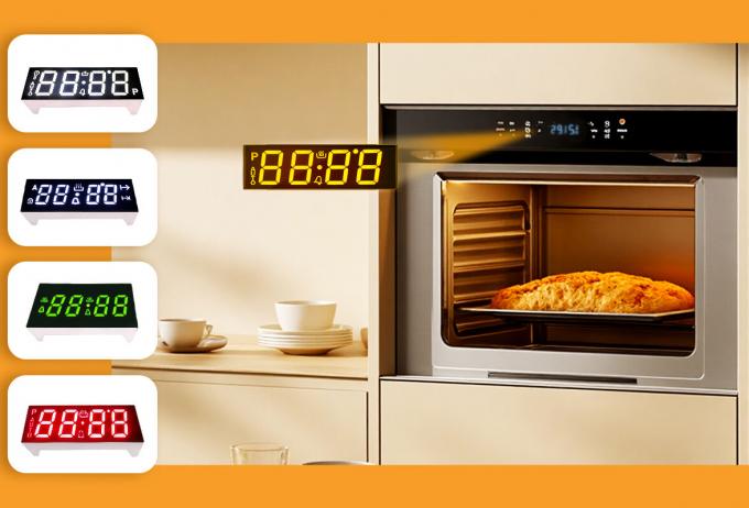 0.32 นิ้ว (8.2 มม) 7-Segment LED Display, Ultra Bright White, Common Anode สําหรับเครื่องควบคุมตู้เย็นและเครื่องใช้ในบ้าน 4