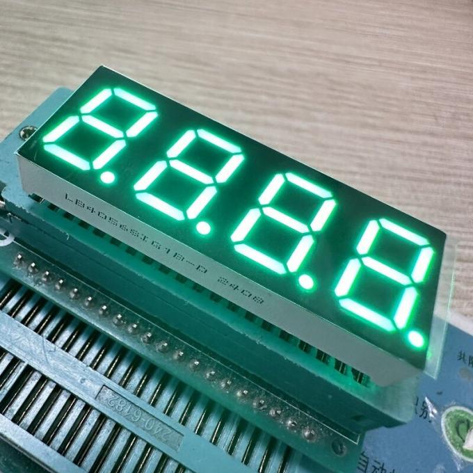 4 หลัก 0.56 นิ้ว (14.2 มิลลิเมตร) 7 หมวด LED Display ✅ สีเขียวบริสุทธิ์, Anode คอมมวนสําหรับแผ่นเครื่องมือและเครื่องใช้ในบ้าน 1