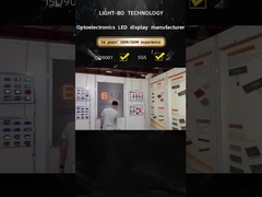 จอแสดงผล LED สีขาวบริสุทธิ์ 16 ส่วนสำหรับผลิตภัณฑ์มัลติมีเดียตัวบ่งชี้ดิจิตอล