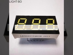 หลักสามหลัก ขาว7 ภาค LED Display คาโทดทั่วไปสําหรับตัวชี้อัตราอุณหภูมิ