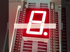 Ultra Bright Red Single Digit 0.8inch 7 Segment LED Display คาโทดทั่วไปสําหรับตัวชี้วัดดิจิตอล