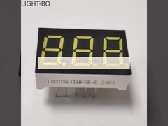Ultra Bright White 3 หลัก 7 ภาค LED Display 0.36