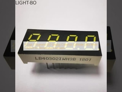 4 หลัก 7 ภาคจอ LED คาโทดทั่วไป Ultra White 7.62 มม สําหรับตัวชี้อากาศ