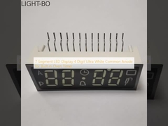7 เซ็กเมนต์ LED Display 4 หลัก Ultra White Common Anode สําหรับเครื่องกําหนดเวลาเตาอบ
