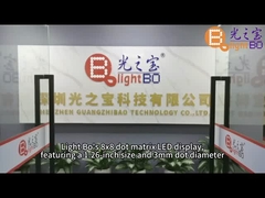 จอแสดงผล LED แบบ Dot Matrix สีเหลืองอำพัน ขนาด 1.26 นิ้ว 3 มม. 8 x 8