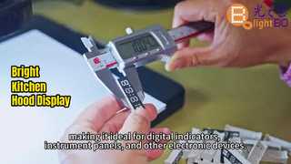 จอแสดงผล LED 14 Segment สีเขียวแบบกำหนดเอง 0.39 นิ้ว 6 หลัก