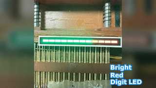 จอแสดงผล LED สีแดงสว่างเป็นพิเศษ